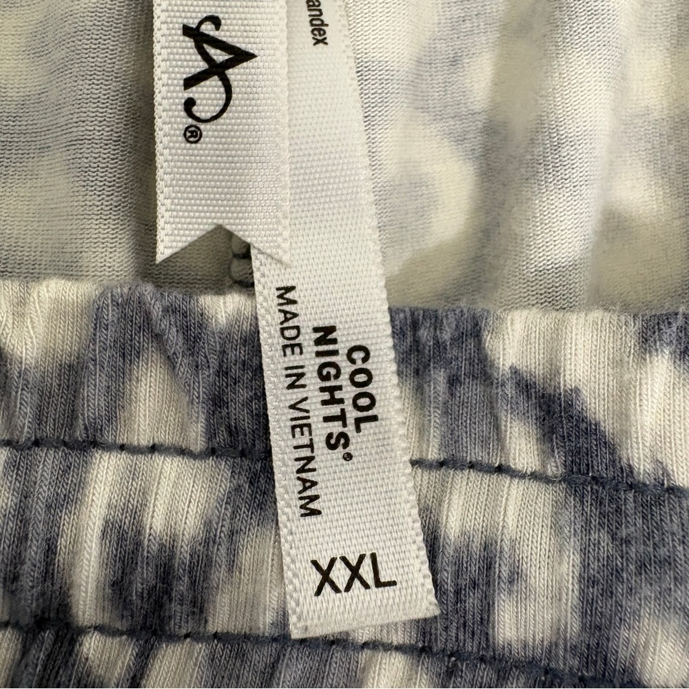 Soma Cool Nights Gray Animal Print Pajama Pants - Picture 10 of 16